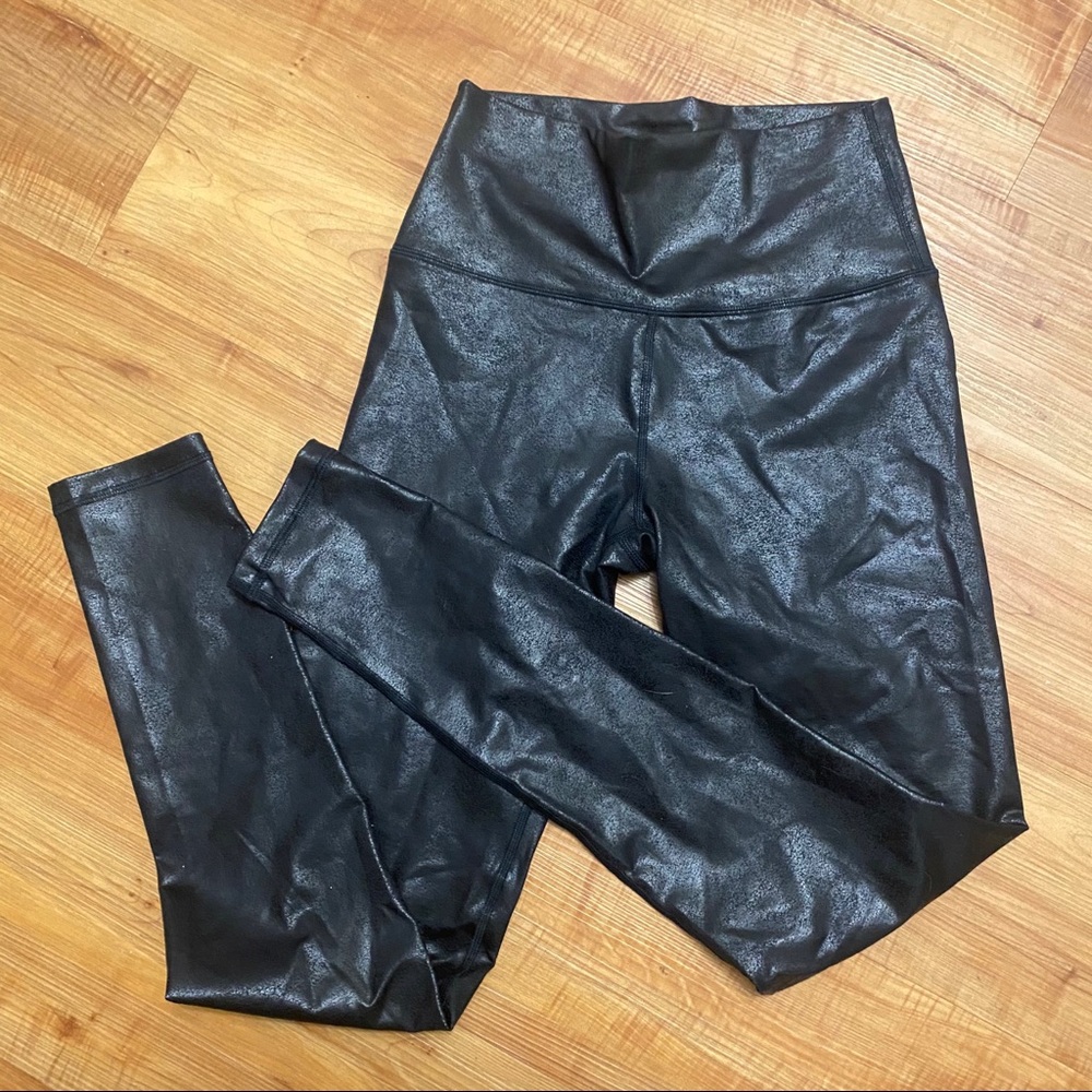 Aerie Offline High Waist Faux Leather Leggings